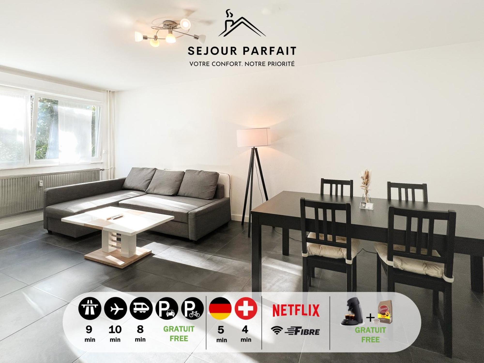 Appart'Hotel Le Marechal - 3 Frontieres & Netflix Huningue Eksteriør billede
